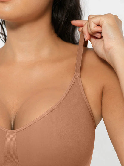 Willluxe Tummy Control Seamless Thong Bodysuit