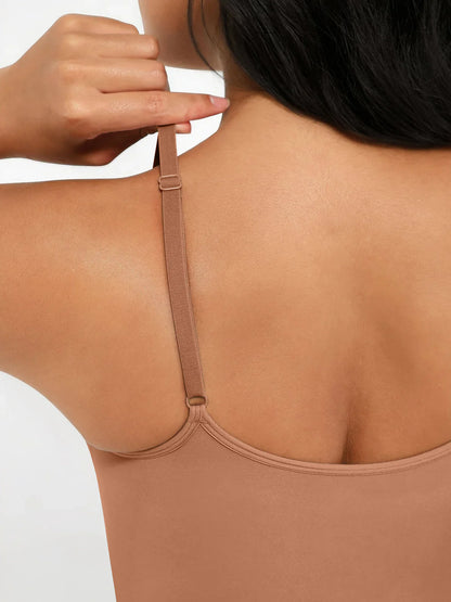 Willluxe Tummy Control Seamless Thong Bodysuit