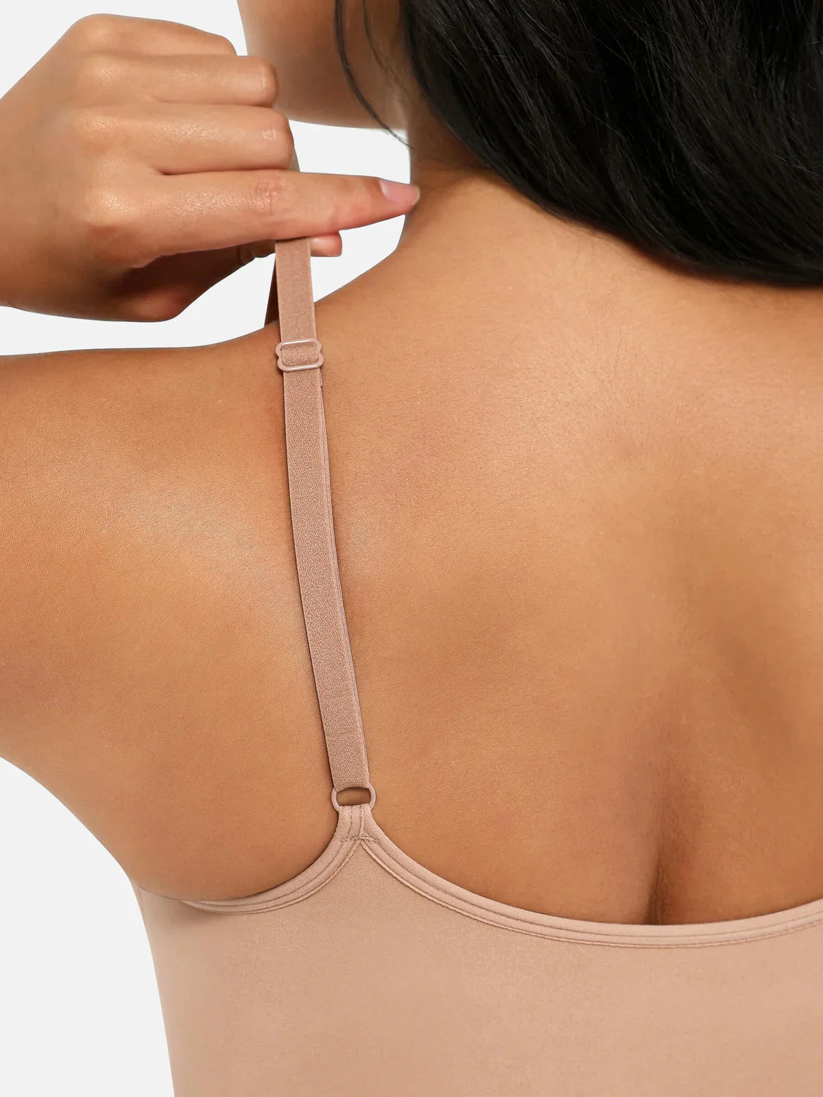 Willluxe Tummy Control Seamless Thong Bodysuit