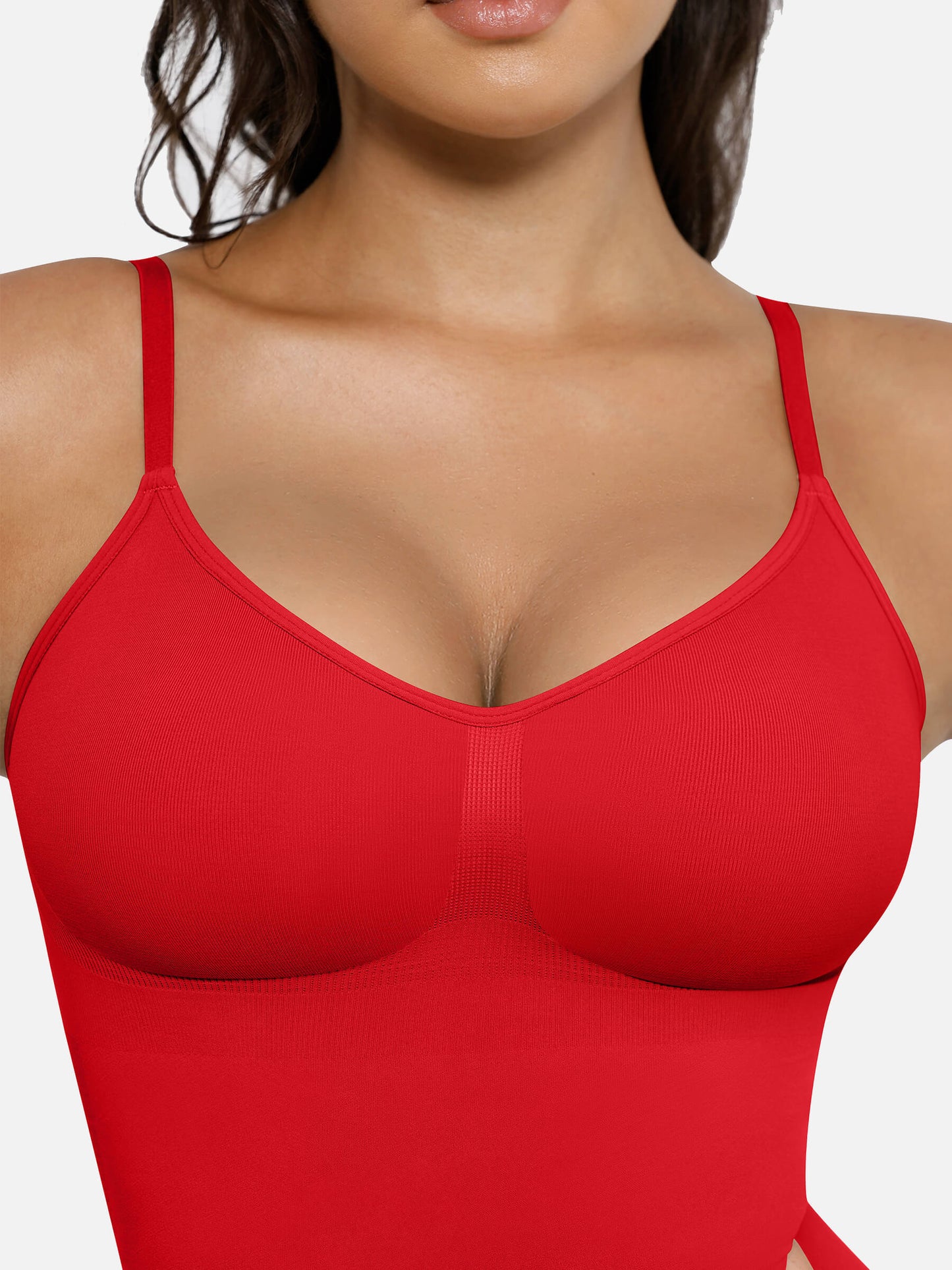 Willluxe Tummy Control Seamless Thong Bodysuit