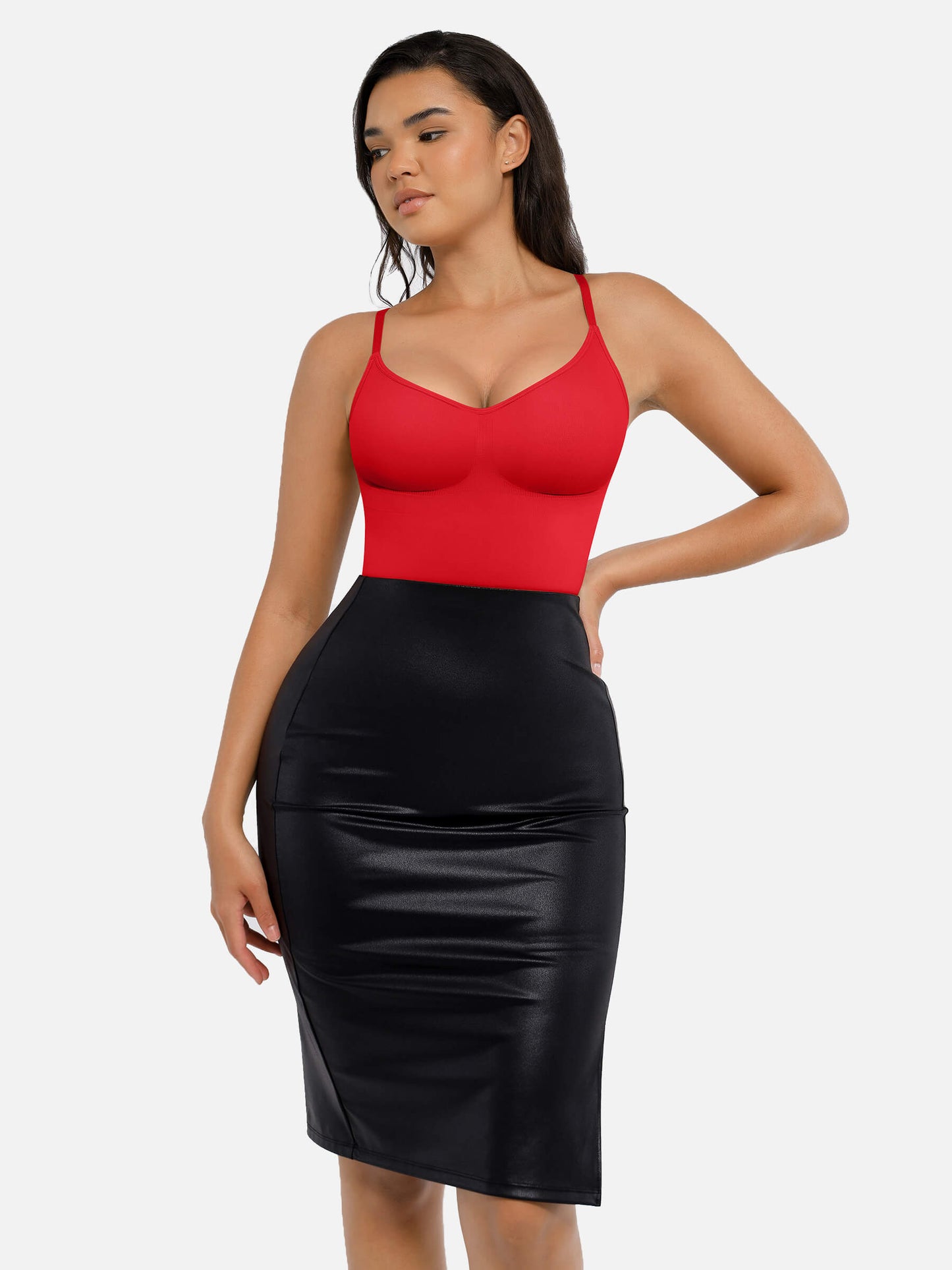 Willluxe Tummy Control Seamless Thong Bodysuit