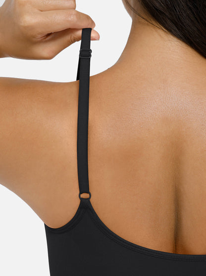 Willluxe Tummy Control Seamless Thong Bodysuit