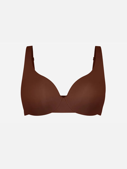 Willluxe Underwire Adjustable Deep V-neck Bra