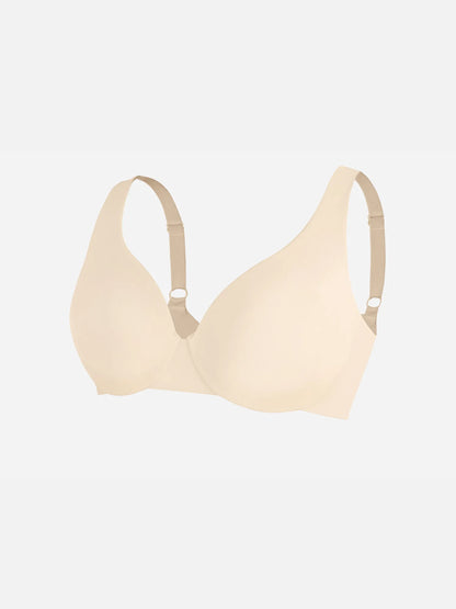 Willluxe Underwire Adjustable Deep V-neck Bra