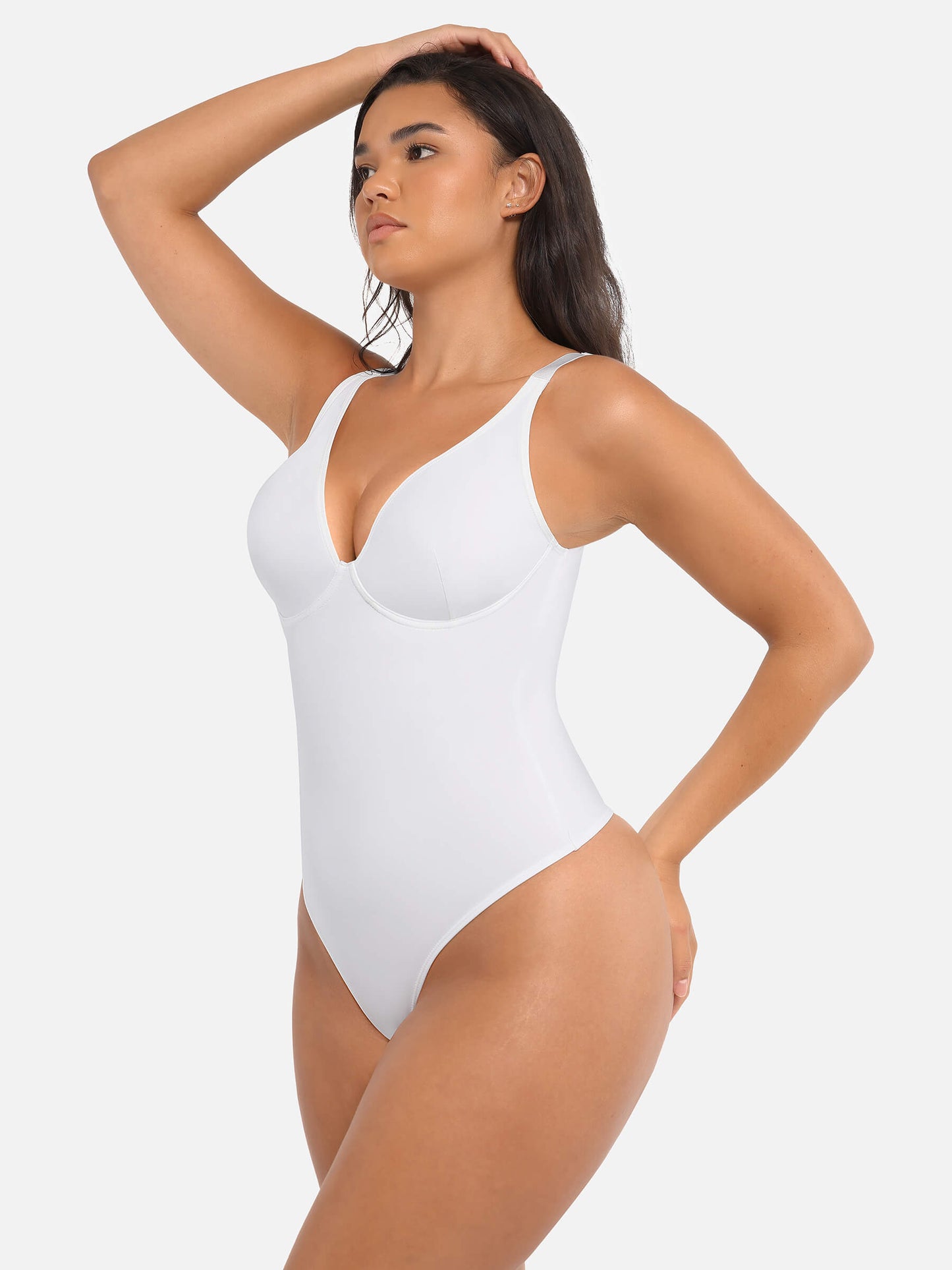 Willluxe Deep V Neck Tummy Control Shapewear Bodysuit [BOGO]