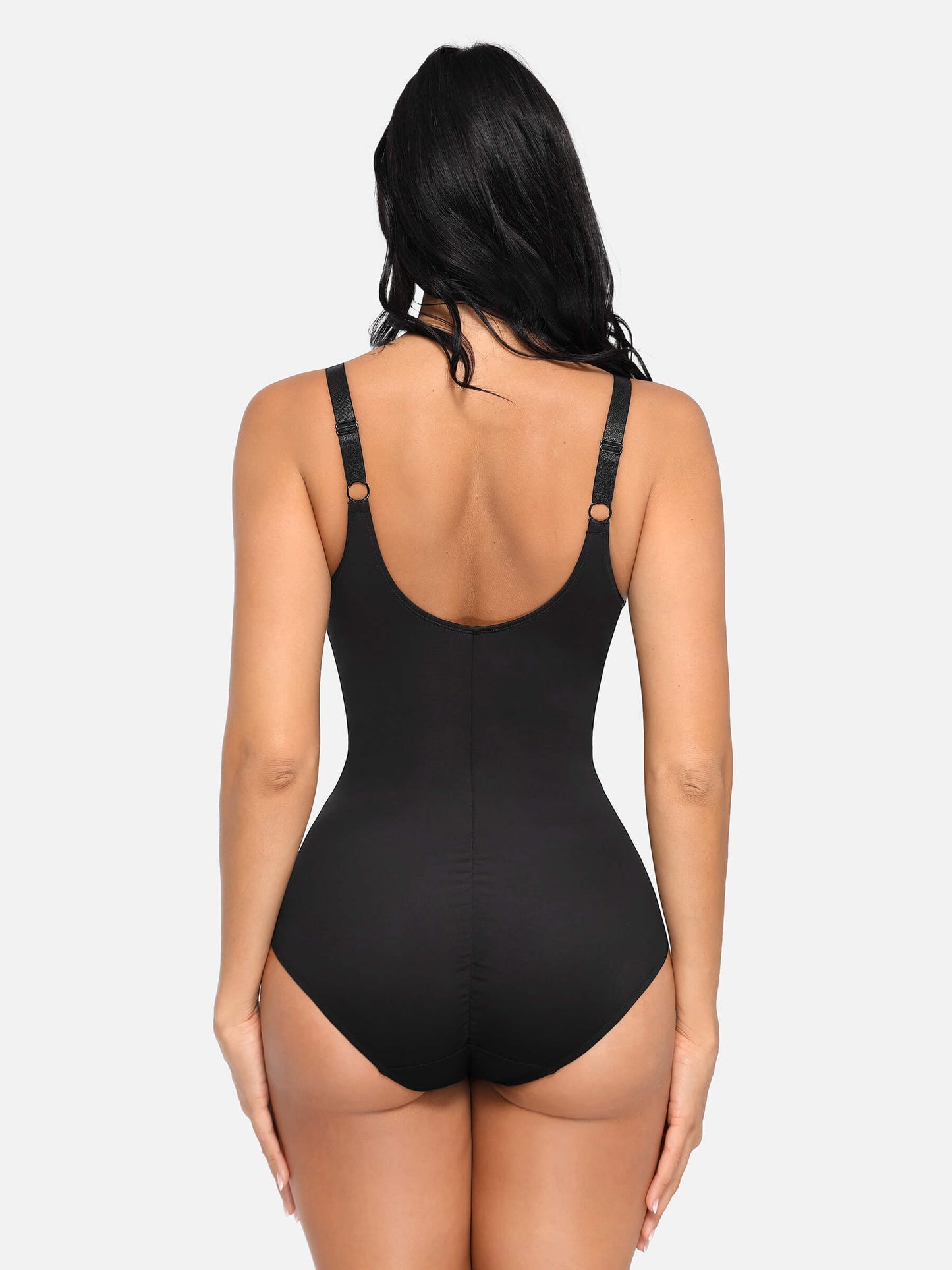 Willluxe V Neck Tummy Control Bodysuit