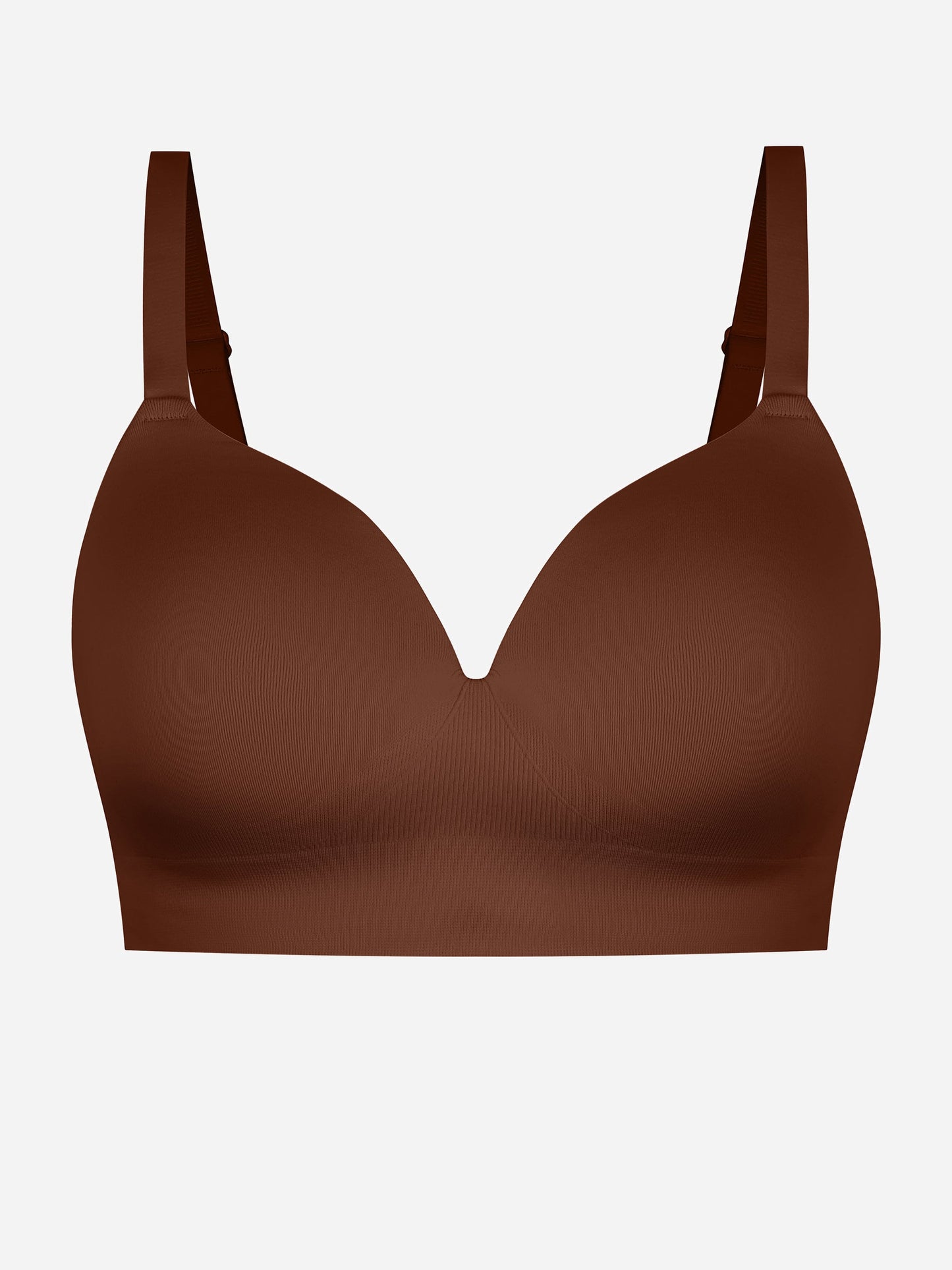 Willluxe Wireless Seamless Push-Up V-neck Bra