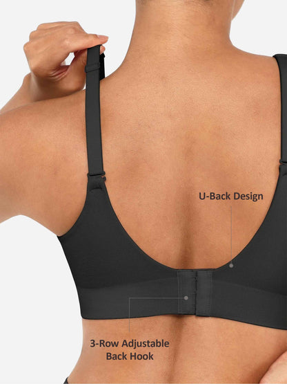 Willluxe Full Coverage Push-Up Comfort Wireless Bra