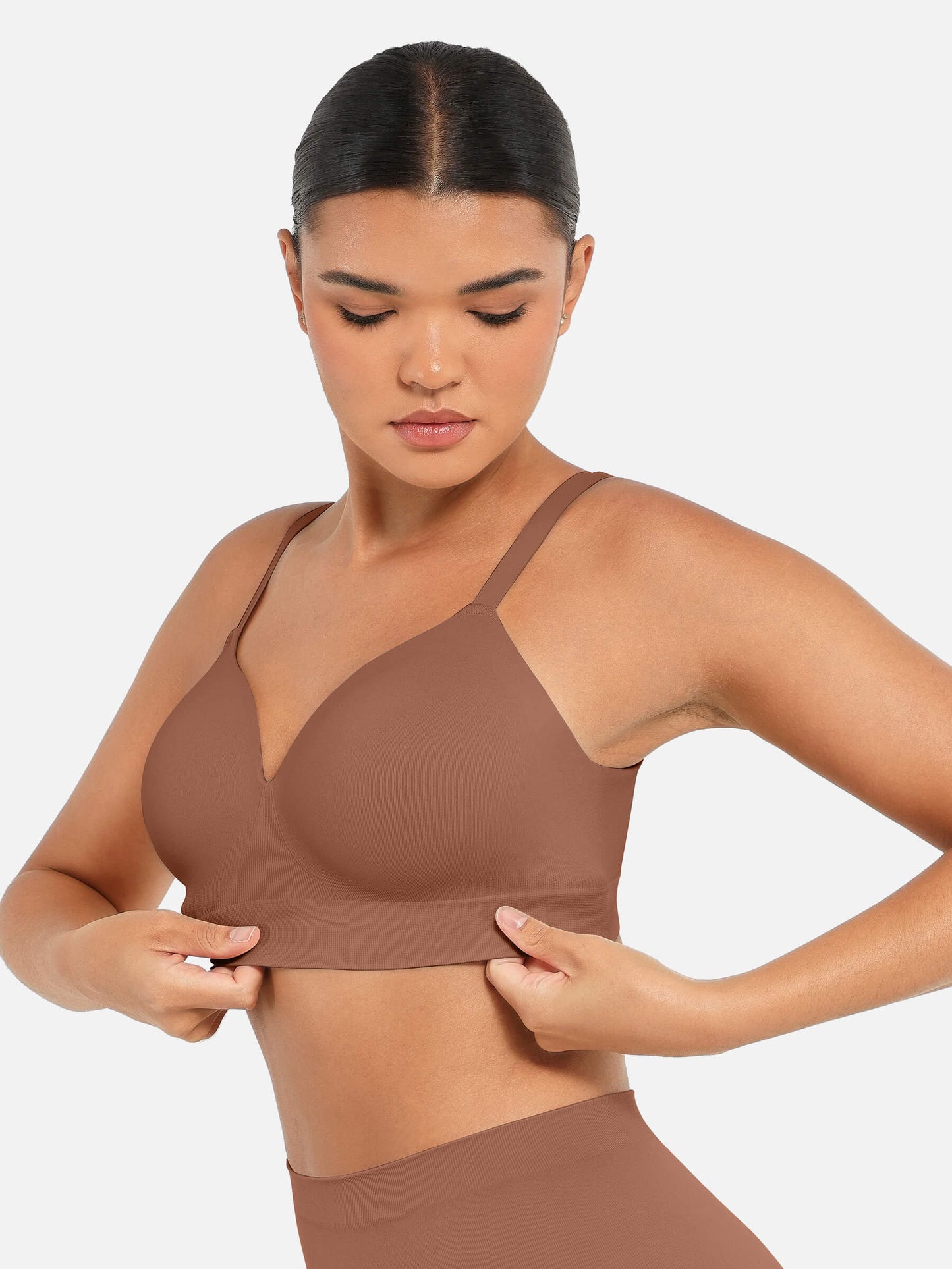 Willluxe Full Coverage Wireless Bra + Push-Up Seamless Bra