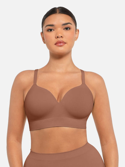 Willluxe 1 High-Waist Brief + 1 Push-Up Seamless Bra