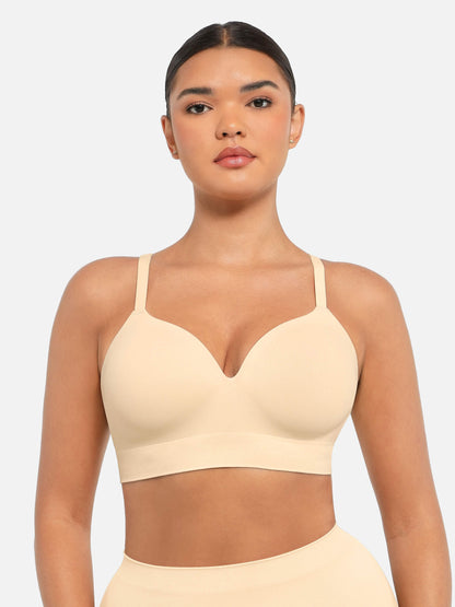 Willluxe Seamless Shaper Dress + Push-Up Seamless Bra
