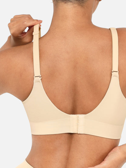 Willluxe Full Coverage Wireless Bra + Push-Up Seamless Bra