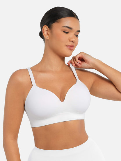 Willluxe Full Coverage Wireless Bra + Push-Up Seamless Bra