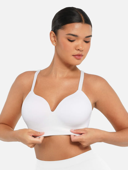 Willluxe Full Coverage Wireless Bra + Push-Up Seamless Bra