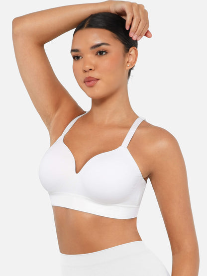 Willluxe Full Coverage Push-Up Comfort Wireless Bra