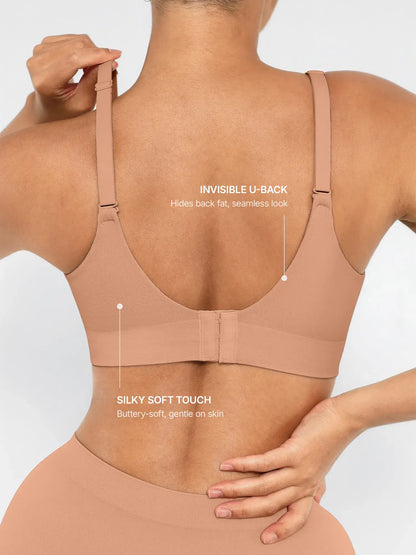 Willluxe Full Coverage Push-Up Comfort Wireless Bra