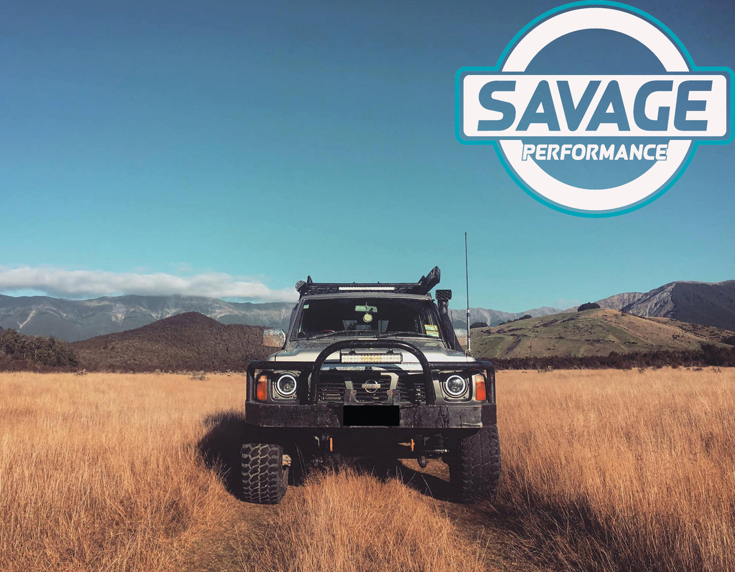 NISSAN SAFARI GQ Y60 HALO Round LED Headlights *Savage Performance*