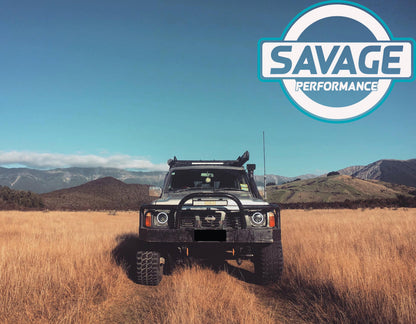 7 Inch HALO Round LED Headlights *Savage Performance*