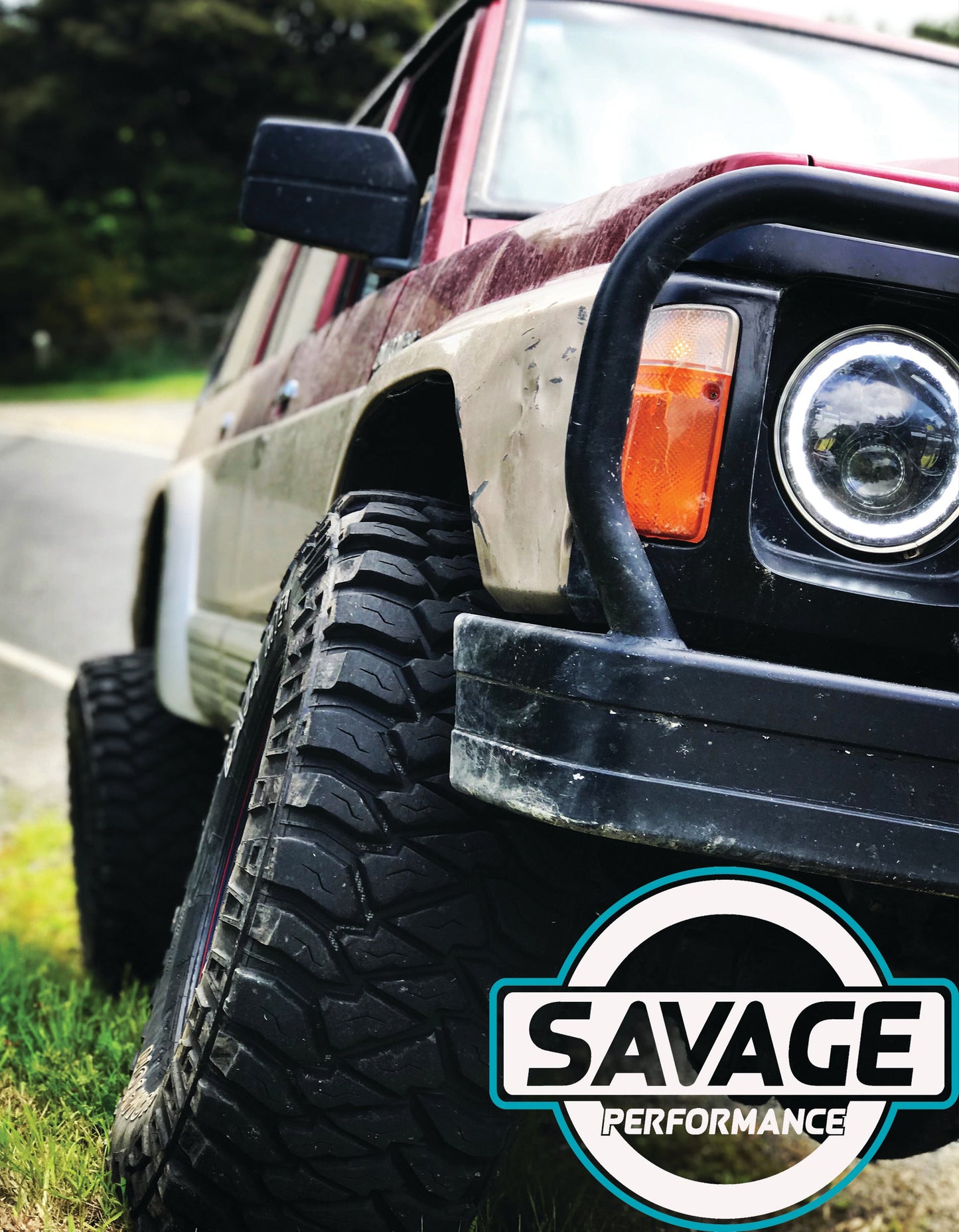 7 Inch HALO Round LED Headlights *Savage Performance*