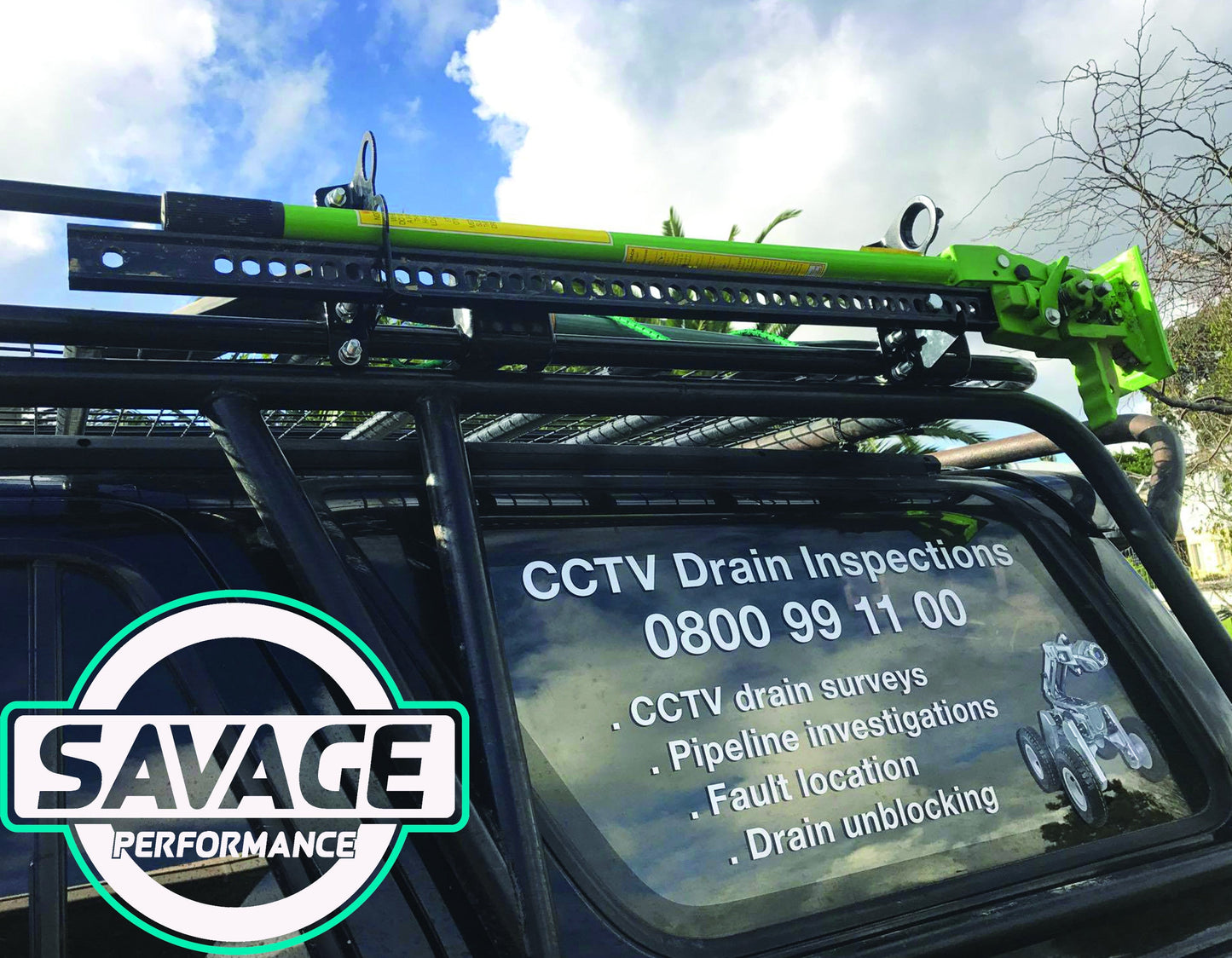 HULK High Lift Jack and Shovel Holder *Savage Performance*