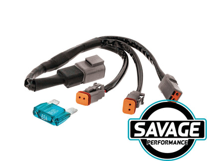Ignite - Wiring Harness W Harness Adaptor #2 12V 60A for Driving Lights and Light Bars