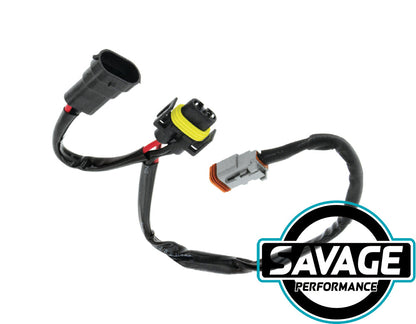 Ignite - Wiring Harness H9 Headlight Adaptor Kit 12V 60A for Driving Lights and Light Bars