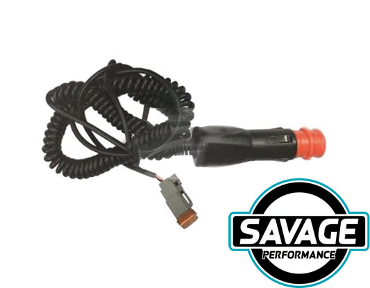Ignite - Wiring Harness Spiral Work Lamp Power Cable 12V 60A