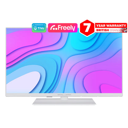 40″ Full HD Smart TV In White Powered by TiVo