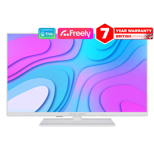 40″ Full HD Smart TV In White Powered by TiVo