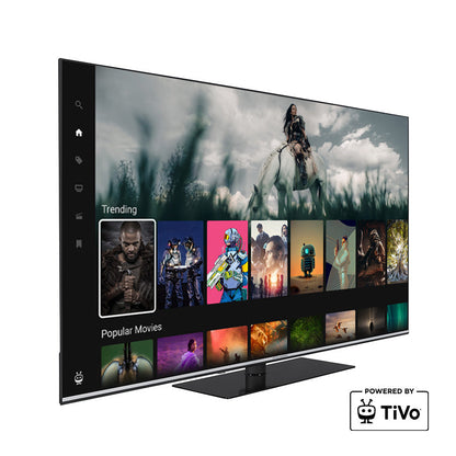 65″ QLED Ultra HD Borderless Smart TV Powered by TiVo
