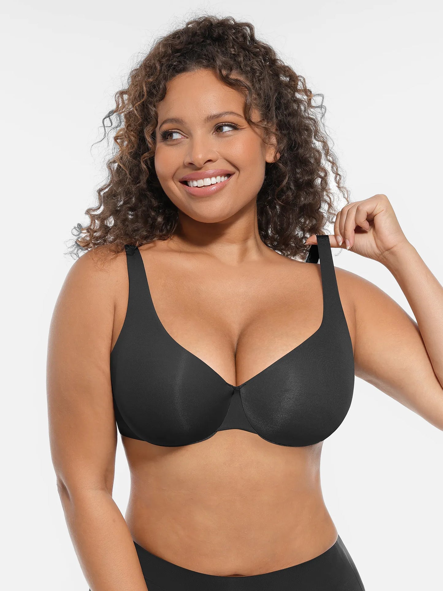 Willluxe Adjustable Deep V-Neck Underwire Bra