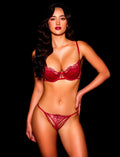 Kiera Red Bra