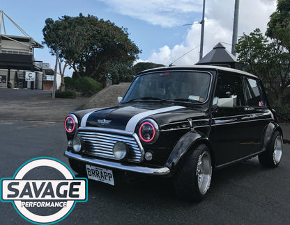 7 Inch RAINBOW HALO Round LED Headlights *Savage Performance*