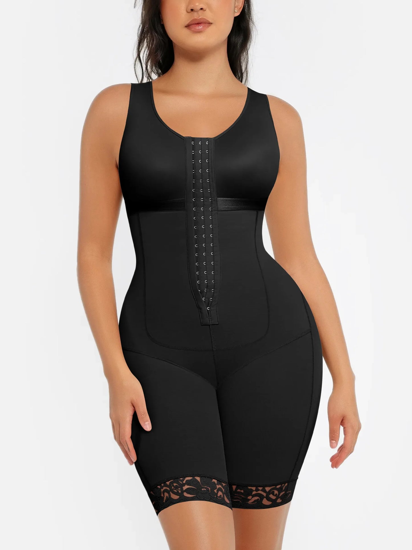 Willluxe Post-Surgery Full Body Shaper with Tummy Control Open Bust and Butt Lift