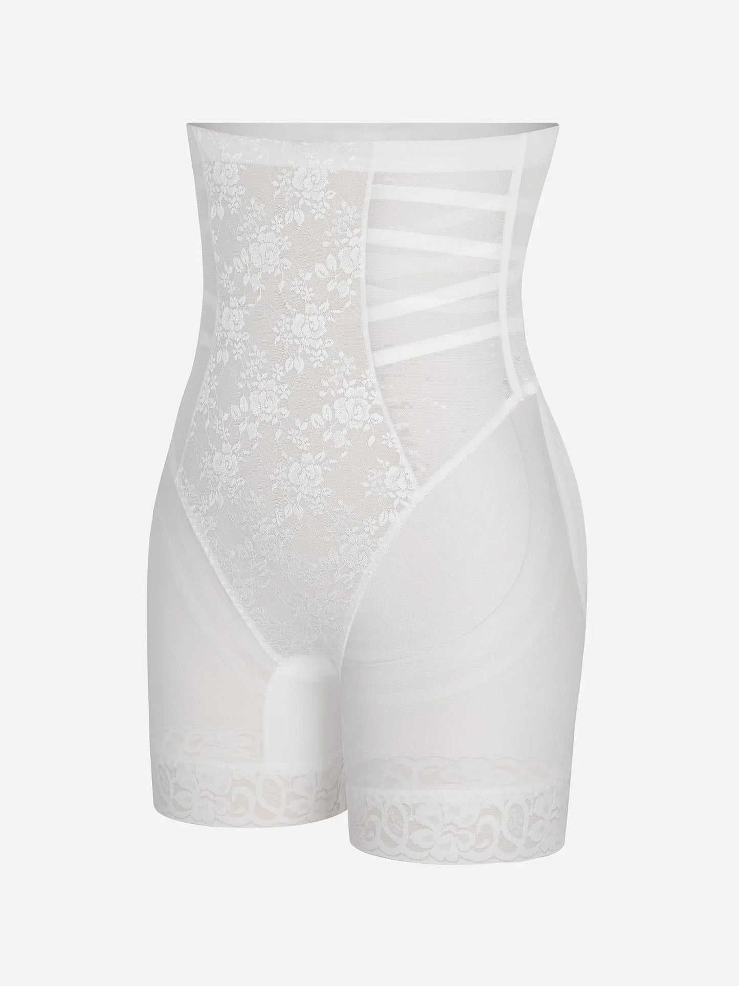 Willluxe Patterned Lace Breathable Shapewear Shorts