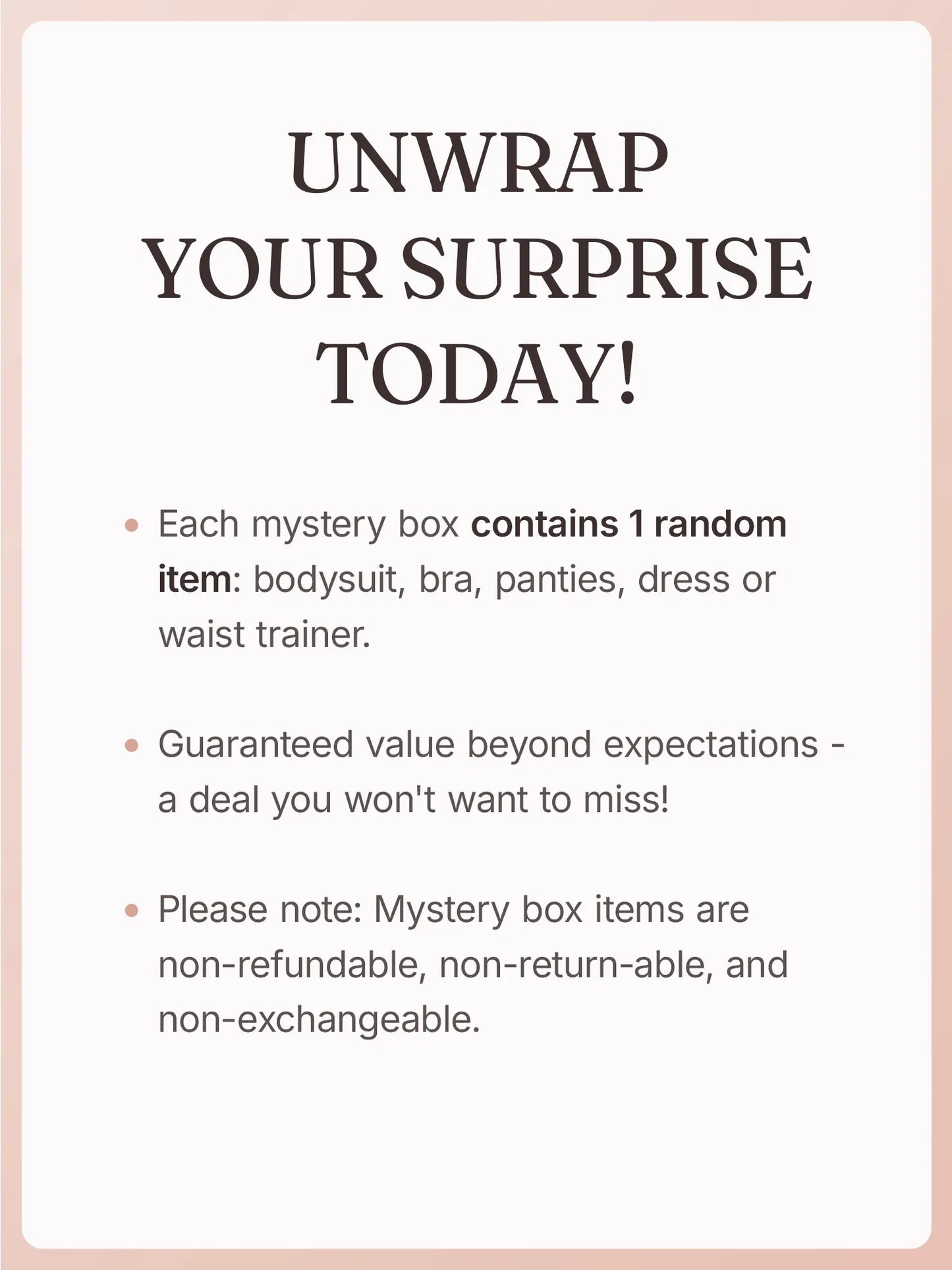 Mystery Box Premium