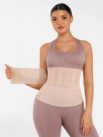 Willluxe Elastic Waist Trainer Girdle Adjustable Slimming Belts