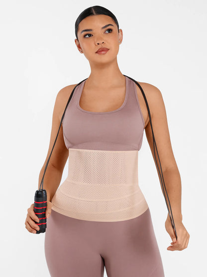 Willluxe Elastic Waist Trainer Girdle Adjustable Slimming Belts