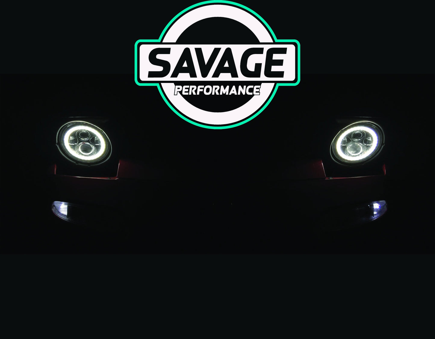 MAZDA MX5 HALO Round LED Headlights *Savage Performance*