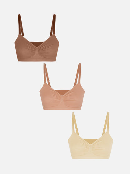 Willluxe Seamless Wireless Bra Bundle