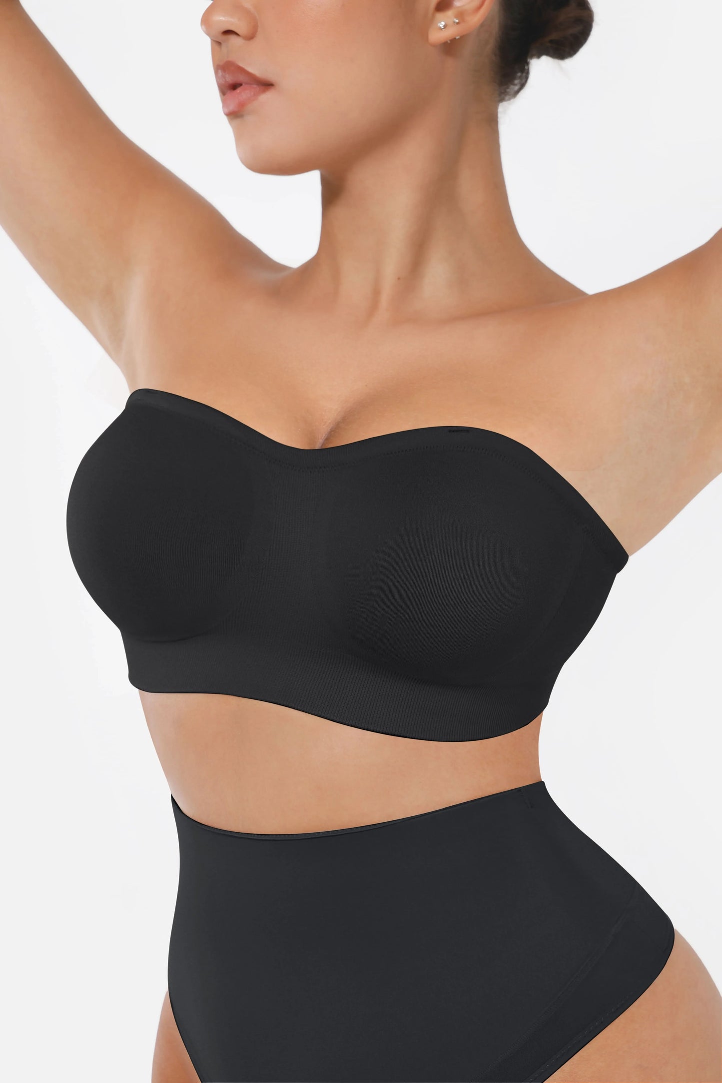 Willluxe Seamless Strapless Anti-Slip Bra With Removable Pads