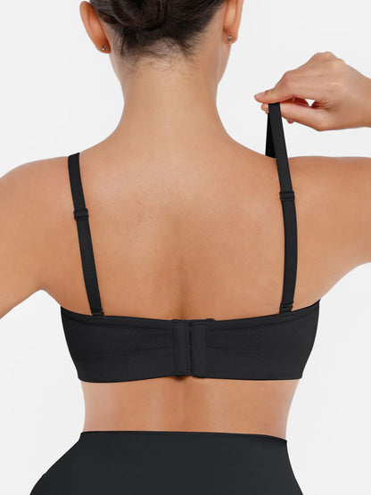 Willluxe Seamless Strapless Anti-Slip Bra With Removable Pads