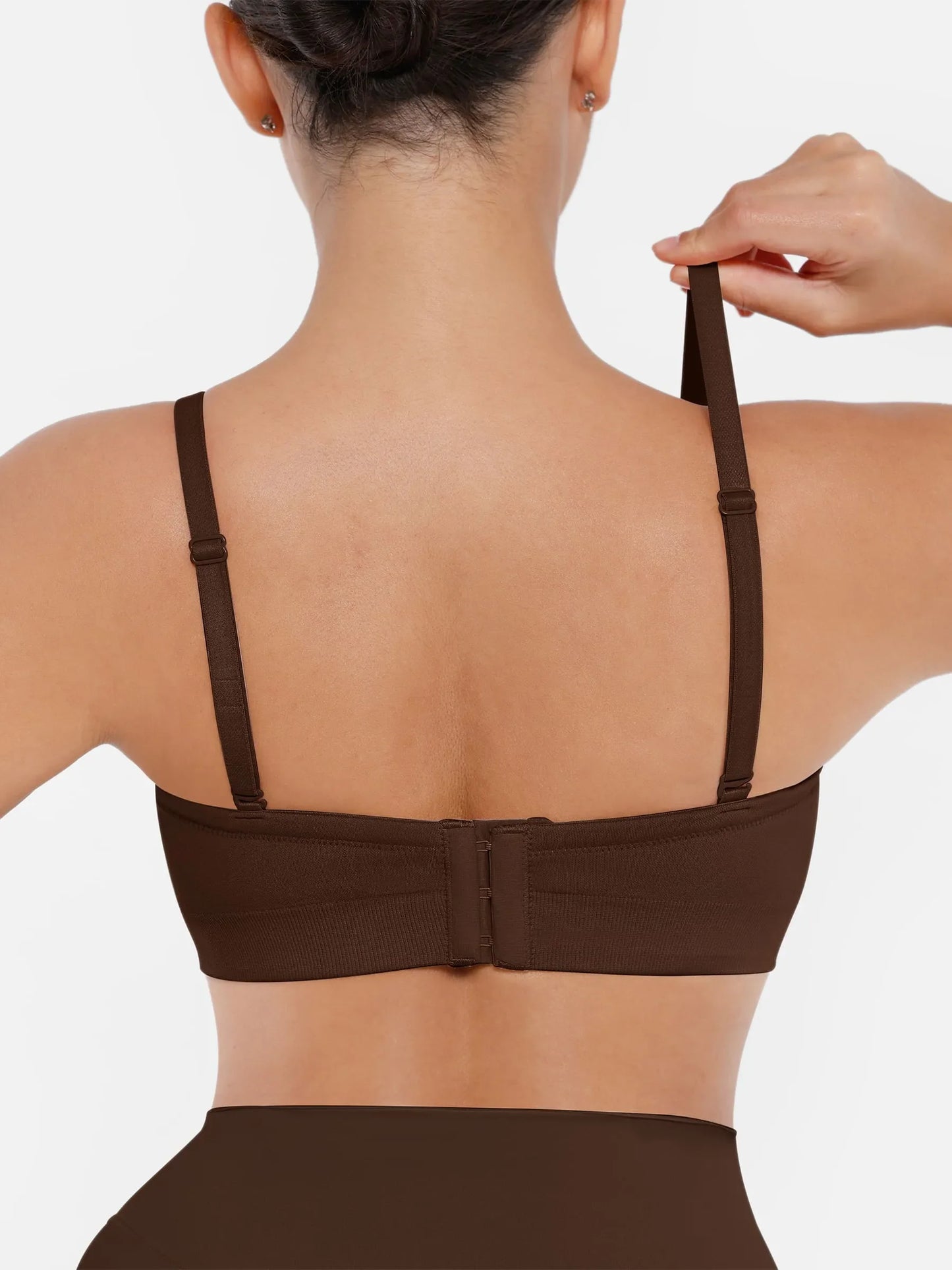 Willluxe Seamless Strapless Anti-Slip Bra With Removable Pads