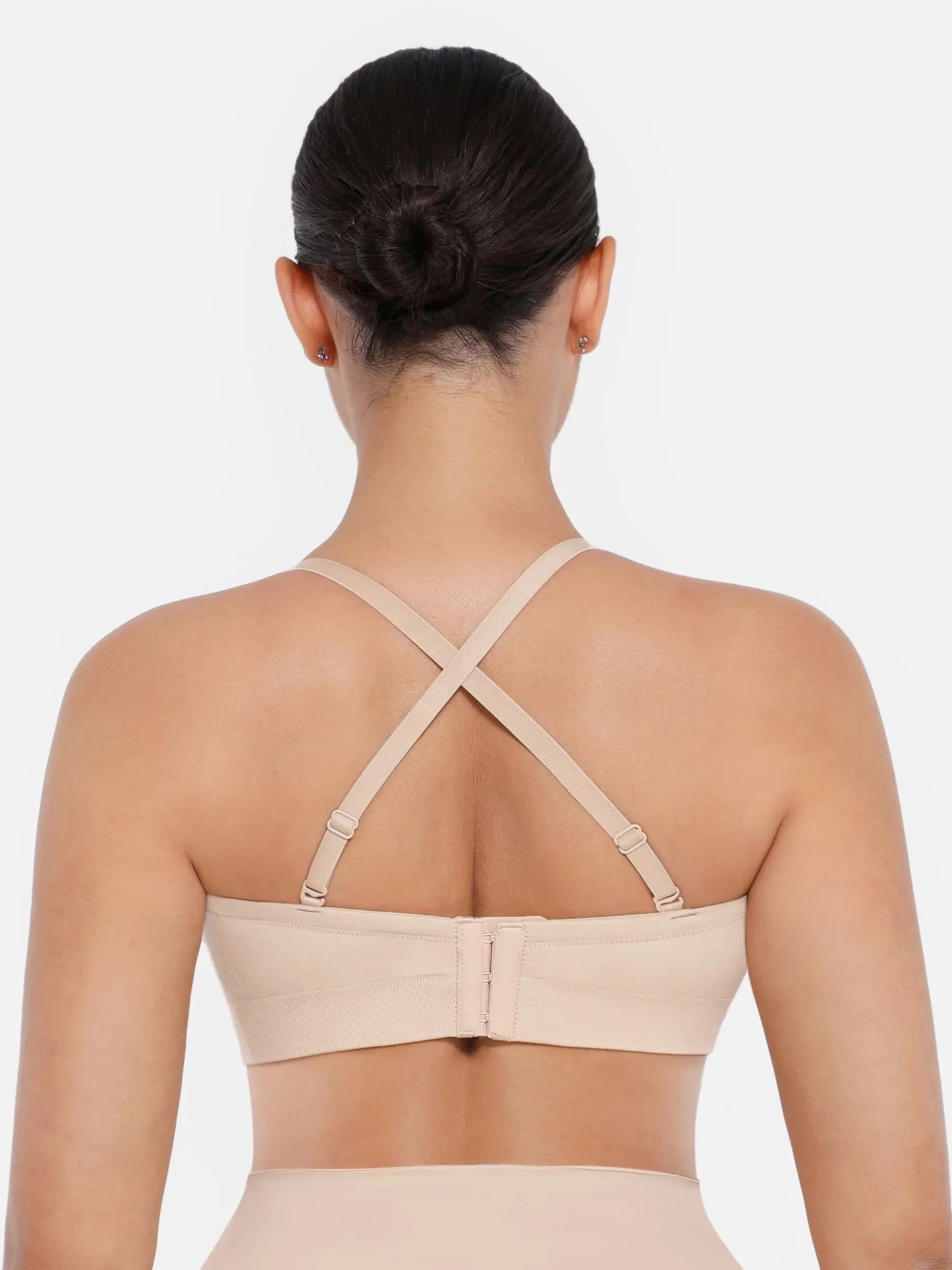 Willluxe Seamless Strapless Anti-Slip Bra With Removable Pads