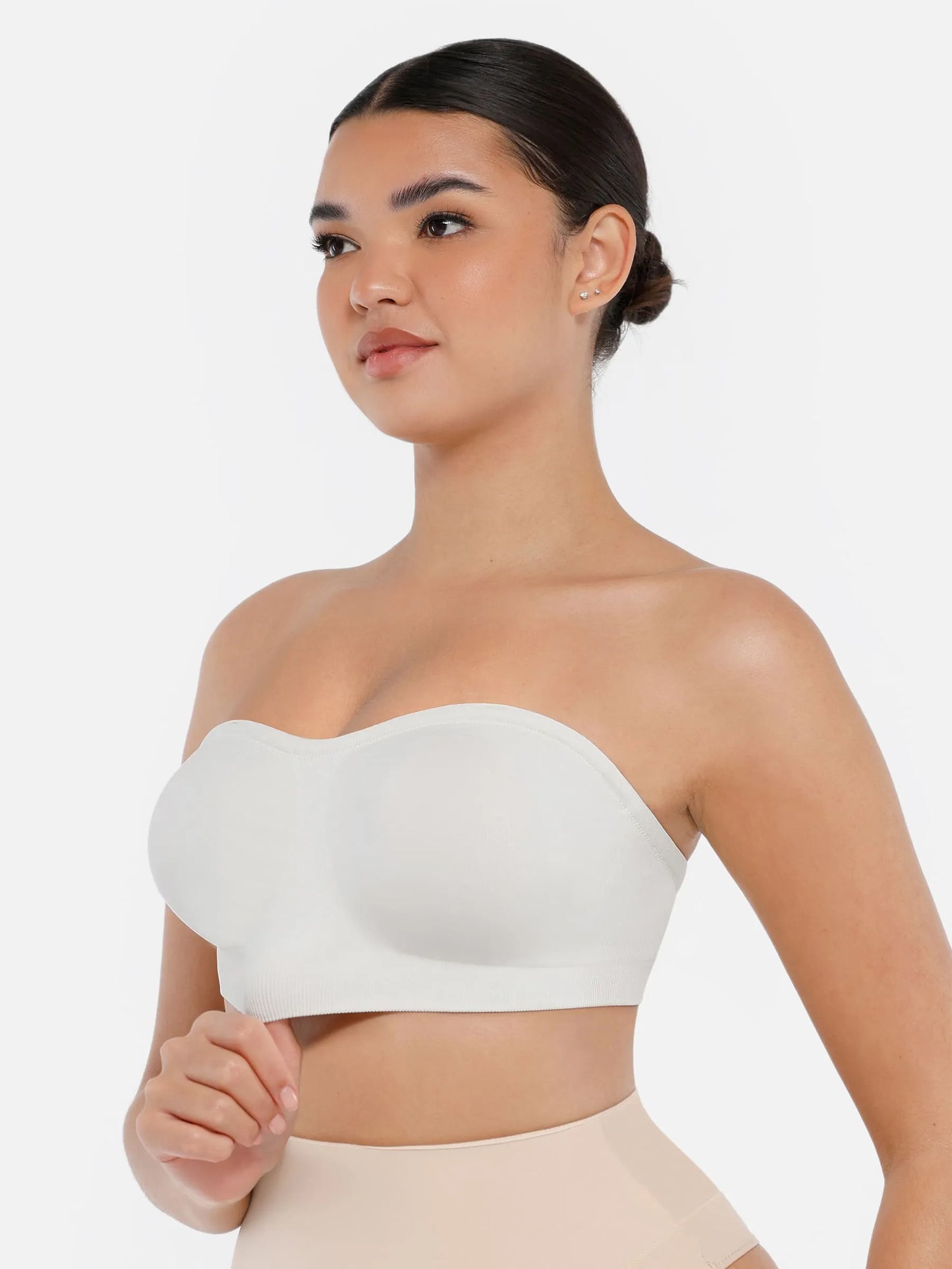 Willluxe Seamless Strapless Anti-Slip Bra With Removable Pads