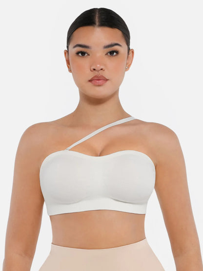 Willluxe Seamless Strapless Anti-Slip Bra With Removable Pads