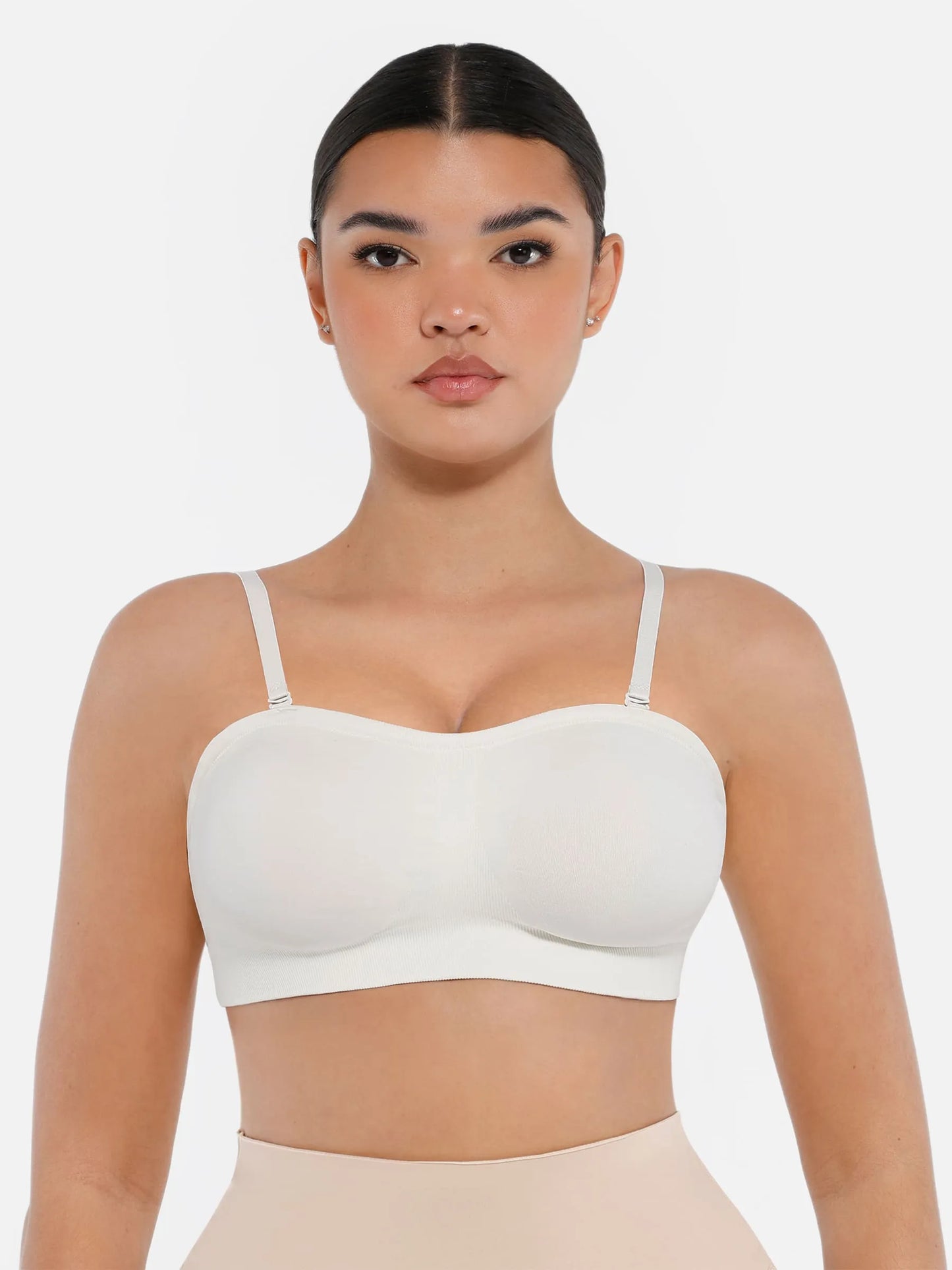 Willluxe Seamless Strapless Anti-Slip Bra With Removable Pads