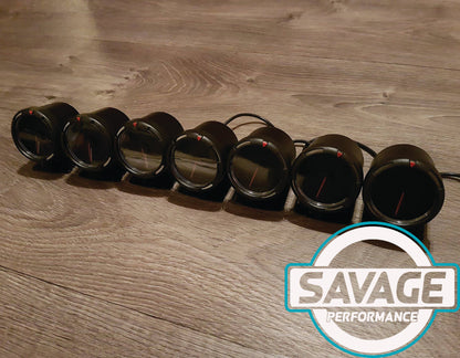 60mm Savage 45 PSI Boost Gauge PSI 7 Colours *Savage Performance*