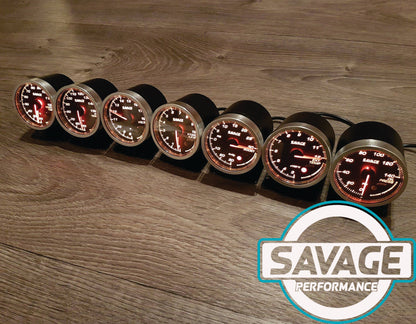 60mm Savage Water Temperature Gauge 7 Colours *Savage Performance*