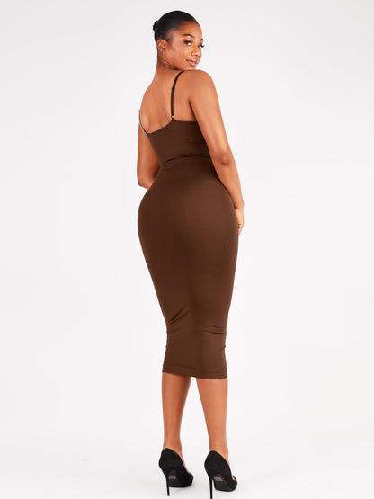 Willluxe Seamless Midi Body Shaper Dress [BOGO]